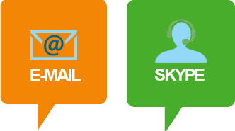 Fale pelo Skype ou e-mail com o CVV